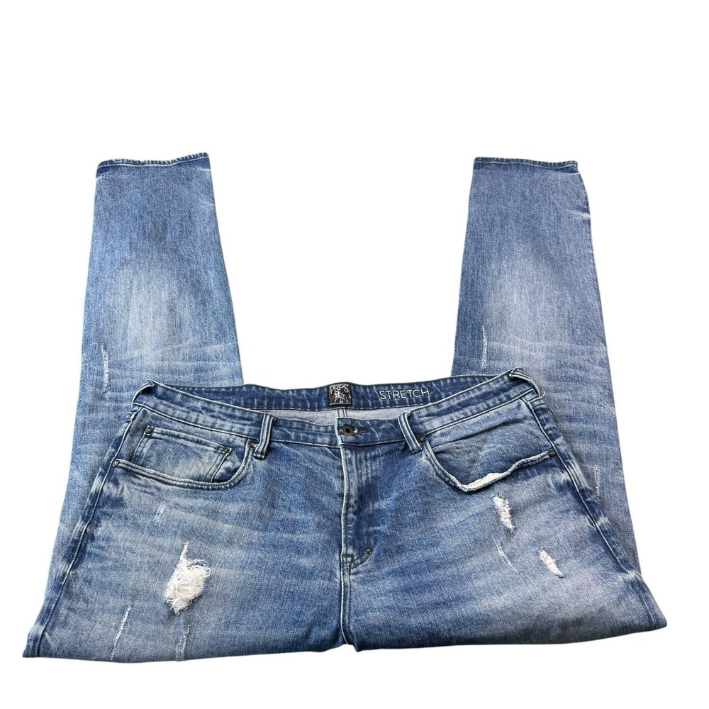 PRPS Le Sabre Distressed Stretch Denim Jeans Size 38x34